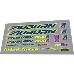 1994 Auburn CR-20S deep purple frame