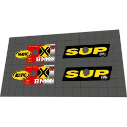 1997 Mavix XX SUP BMX rim 20" 