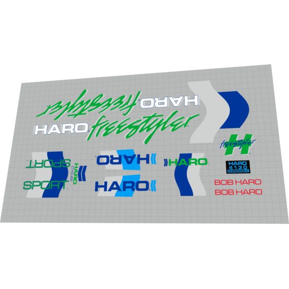 1985 Haro Sport green grey blue