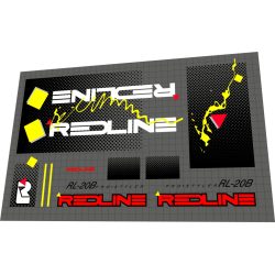1986 Redline RL20 B custom red frame red yellow