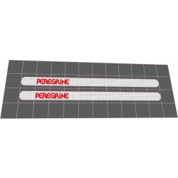 Peregrine Crank decals white 