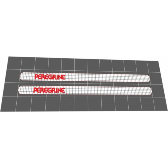 Peregrine Crank decals white 