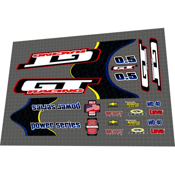2001 GT Box Power Series 0.5 blue frame