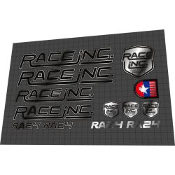 2022 Race Inc RA24 custom chrome black
