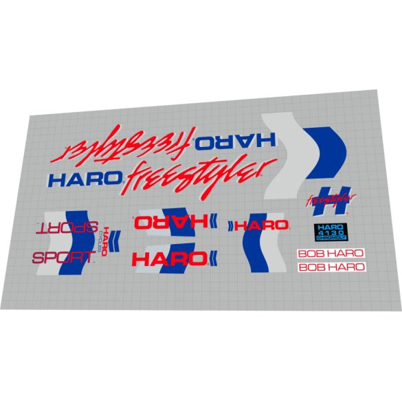 1985 Haro Sport red grey blue