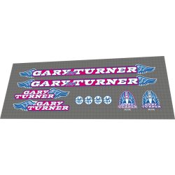Gary Turner 29 custom magenta blue