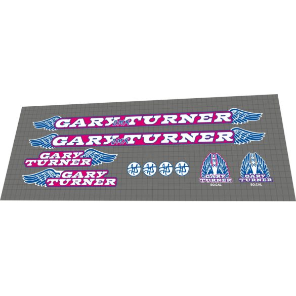 Gary Turner 29 custom magenta blue