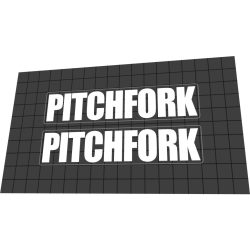 S&M Pitch Forks text