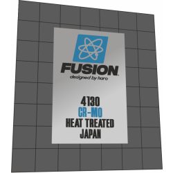 Fusion Designed By Haro Seat Post chrome