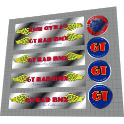 2025 GT X RAD BMX Collab chrome