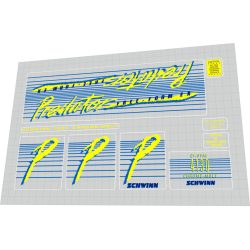 1985 Schwinn Predator Freeform EX blue yellow