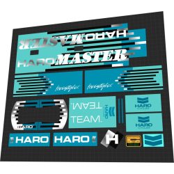 1988 Haro Master Team celeste