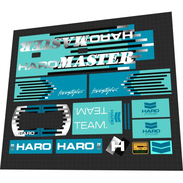 1988 Haro Master Team celeste