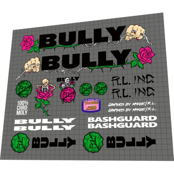 1990 Bully Bashguard pink rose 
