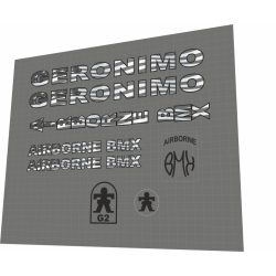 Airborne BMX Geronimo grey