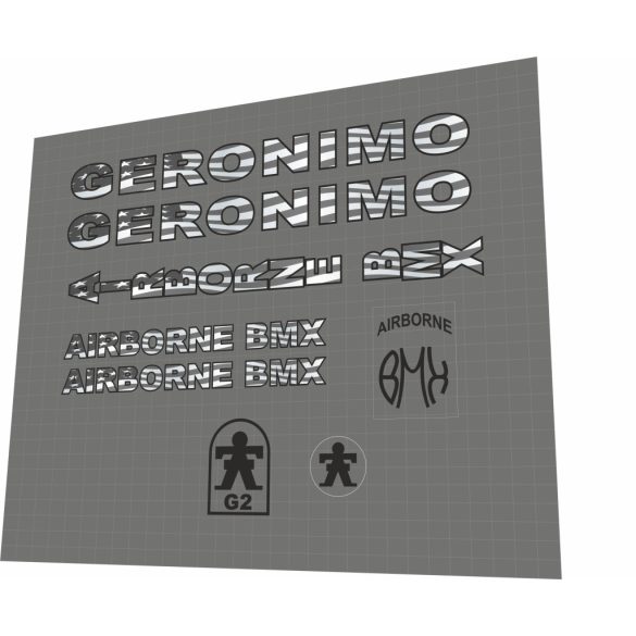 Airborne BMX Geronimo grey