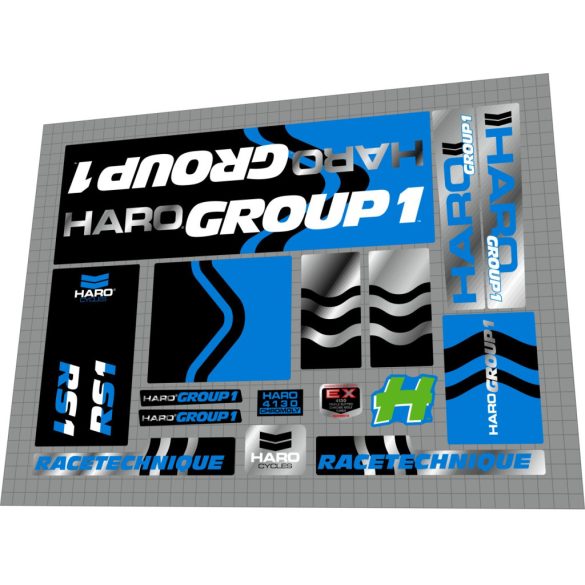 1986 Haro Group 1-RS1 blue 