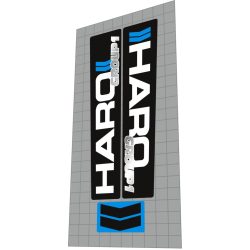 1987 Haro Group 1-RS-1 custom forks and chevron logo