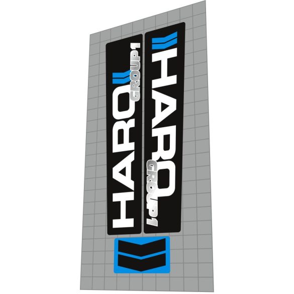 1987 Haro Group 1-RS-1 custom forks and chevron logo