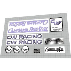 1985 CW Racing California Freestyle chrome lavender