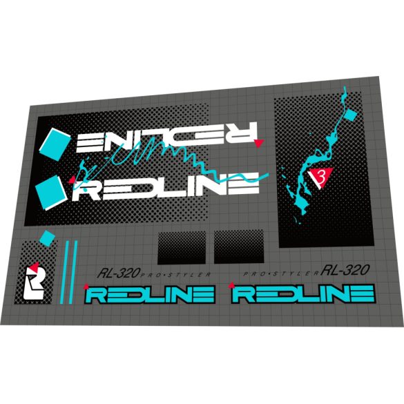 1986 Redline RL320 turquoise custom 
