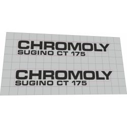Chromoly Sugino 175mm cranks
