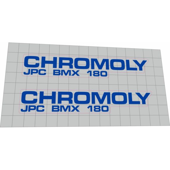 Sugino Chromoly JPC BMX 180 custom blue