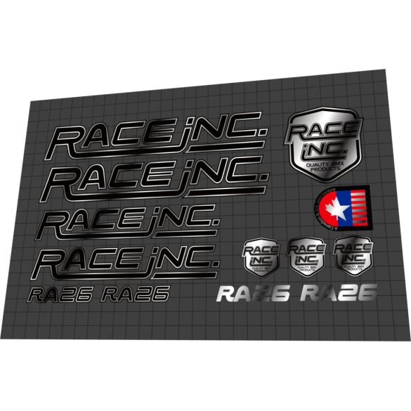 2022 Race Inc RA26 custom chrome black