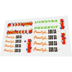 Peugeot Free Form 500 SA red