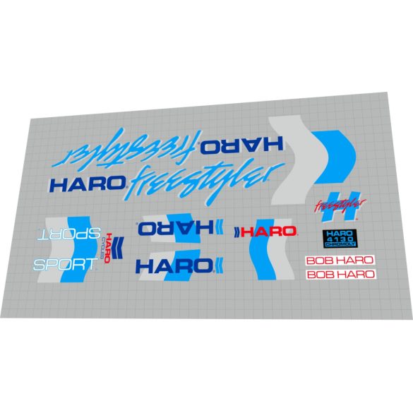 1985 Haro Sport blue grey blue