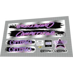 1985 Cycle Pro Competitor lavender pink