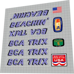 1986 BCA Trix Beachin levander 