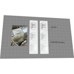 Haro hub decals for silver hub