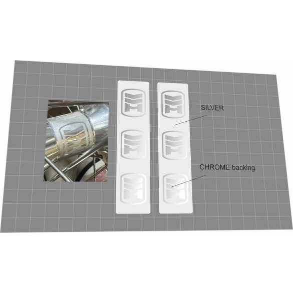 Haro hub decals for silver hub