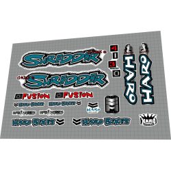 1996 Haro Shredder custom white metallic teal