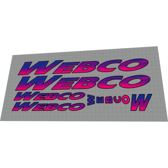 1996 Webco blue magenta