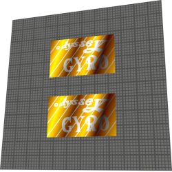 Odyssey Gyro barrel - gold