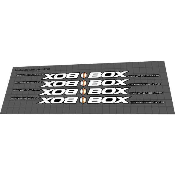 Box One Alloy BMX 24 x1-1/8 28H (for two rims)