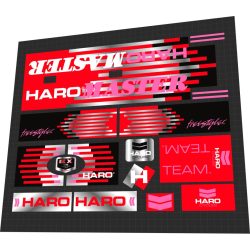 1987 Haro Master Team red pink