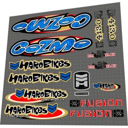 1999 Haro Cozmo for chrome frame