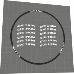 ACS Z-Rim for two rims (12pcs)