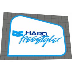 Haro Freestyler Brake Guard white blue
