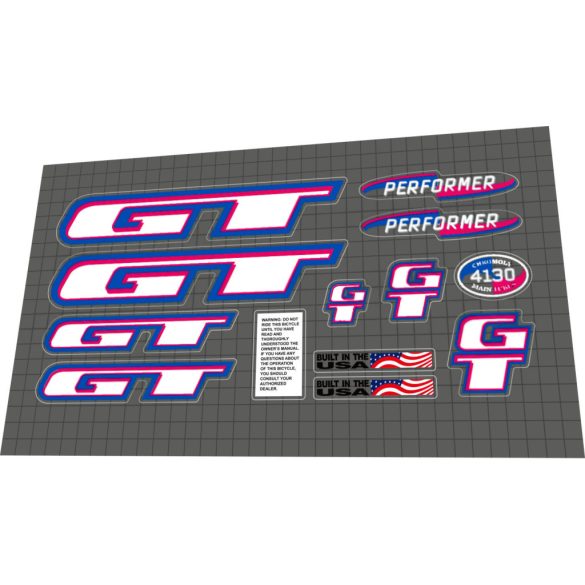1998 GT Performer custom magenta '87 PFT style 
