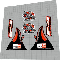 Bombshell F4 Phantom fork orange