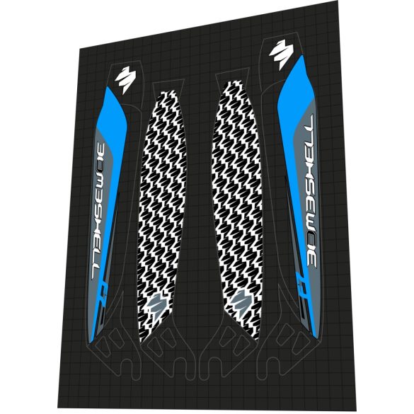 Bombshell F7 Carbon fork blue