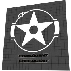 2000-2001 Free Agent Warbird crank & chain wheel