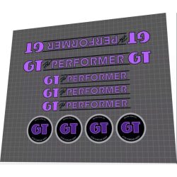 1985 GT Pro Performer custom black purple pink