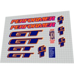 1994 GT Performer blue orange pink 
