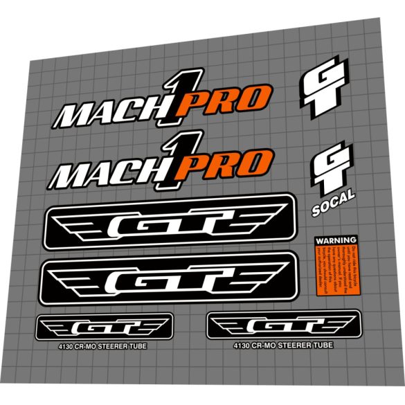 2007 GT Mach 1 Pro black orange