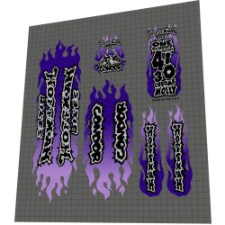 1996 Hoffman Condor purple